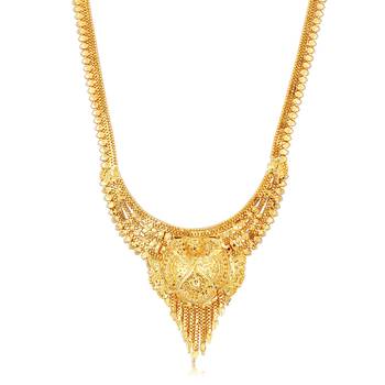 Gold diamond necklace-sets 2