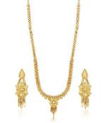 Gold diamond necklace-sets
