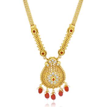 Gold diamond necklace-sets 2