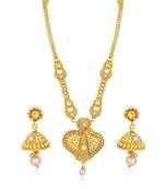 Gold diamond necklace-sets