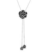 Silver cubic zirconia necklaces