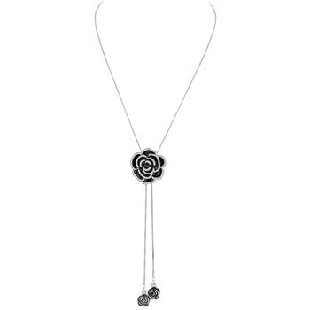 Silver cubic zirconia necklaces 2