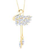 Gold cubic zirconia necklaces