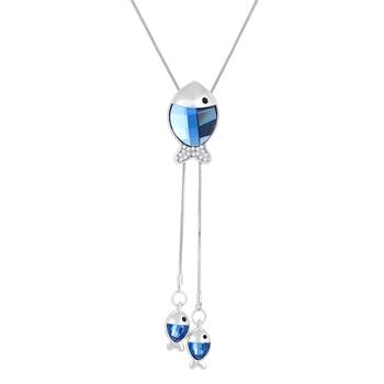 Silver cubic zirconia necklaces 1