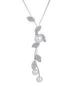 Silver cubic zirconia necklaces