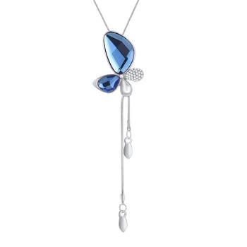 Silver cubic zirconia necklaces 1
