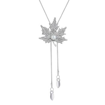 Silver cubic zirconia necklaces 1