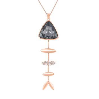Gold cubic zirconia necklaces 1