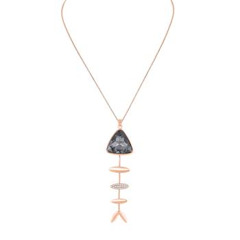 Gold cubic zirconia necklaces 2