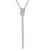 Silver cubic zirconia necklaces