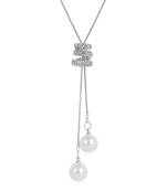 Silver cubic zirconia necklaces