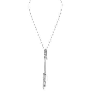 Silver cubic zirconia necklaces 2