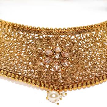 Gold diamond necklace-sets 4