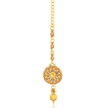 Gold pearl necklace-sets 4