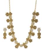 Gold diamond necklace-sets