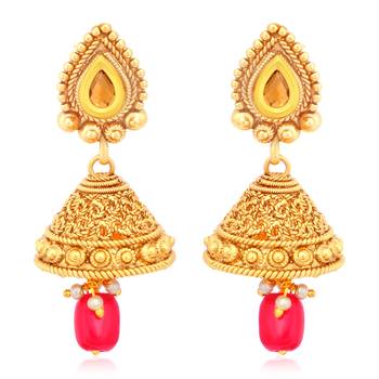 Gold pearl necklace-sets 4
