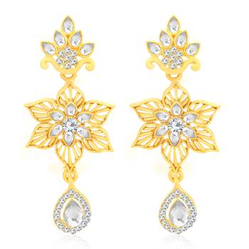 Gold pearl necklace-sets 3
