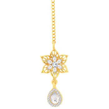Gold pearl necklace-sets 4