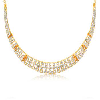 White diamond necklace-sets 2