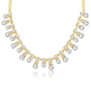 White diamond necklace-sets 2