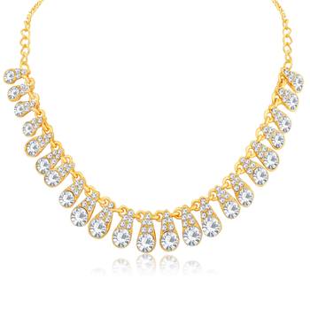 White diamond necklace-sets 2