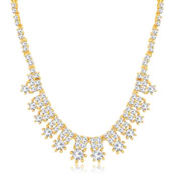 White diamond necklace-sets 2