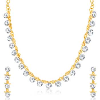 White diamond necklace-sets 1