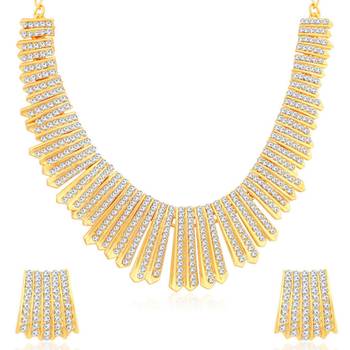 White diamond necklace-sets 1