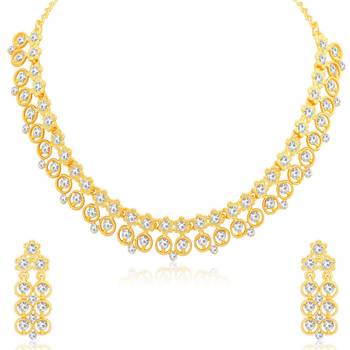 White diamond necklace-sets 1