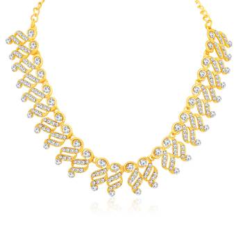 Gold diamond necklace-sets 2
