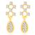 White diamond necklace-sets