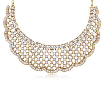 White diamond necklace-sets 2