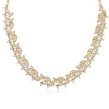 White diamond necklace-sets 1