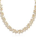 White diamond necklace-sets