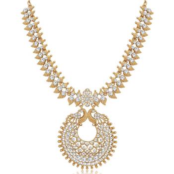White diamond necklace-sets 1