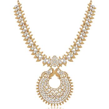 White diamond necklace-sets 2