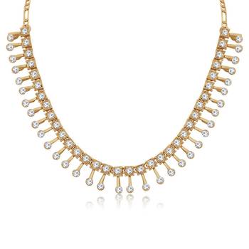 White diamond necklace-sets 1