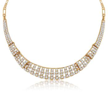 White diamond necklace-sets 1