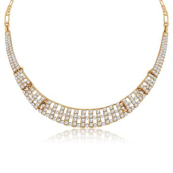 White diamond necklace-sets 2