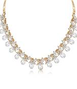 White diamond necklace-sets