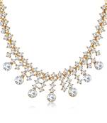 White diamond necklace-sets