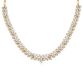 White diamond necklace-sets 1