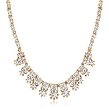White diamond necklace-sets 1