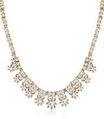 White diamond necklace-sets