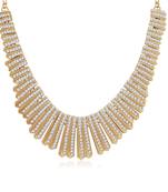 White diamond necklace-sets