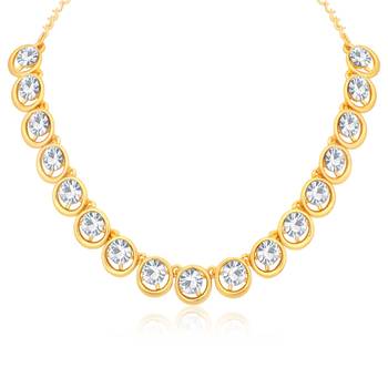 Gold diamond necklace-sets 2