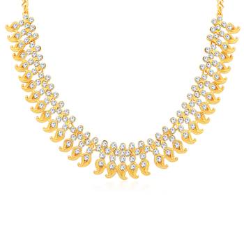 White diamond necklace-sets 2