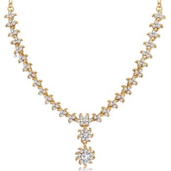 White diamond necklace-sets 1
