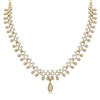 White diamond necklace-sets 1