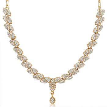 White diamond necklace-sets 1